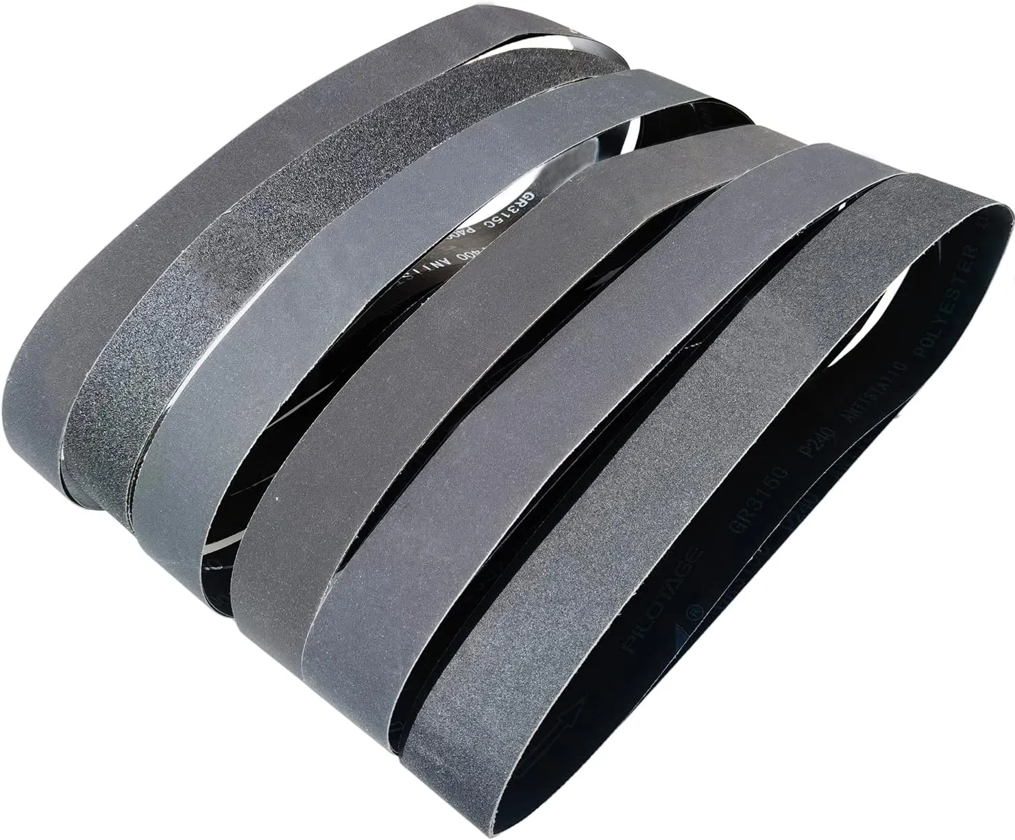 12 Pack 2 x 42 Inch High Performance Silicon Carbide Sanding Belts Set-120 240 400 600 800 1000 Grits - Premium Knife Sharpening Sanding Belts