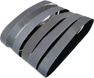 12 Pack 2 x 42 Inch High Performance Silicon Carbide Sanding Belts Set-120 240 400 600 800 1000 Grits - Premium Knife Sharpening Sanding Belts