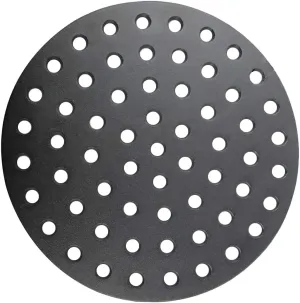 17 inch Round Cast Iron Fire Grate Replacement Parts for XLarge Big Green Egg,Fire Grate Bottom Grate Grill Parts for Weber 22" Charcoal Grill,for XL Big Green Egg Accessories