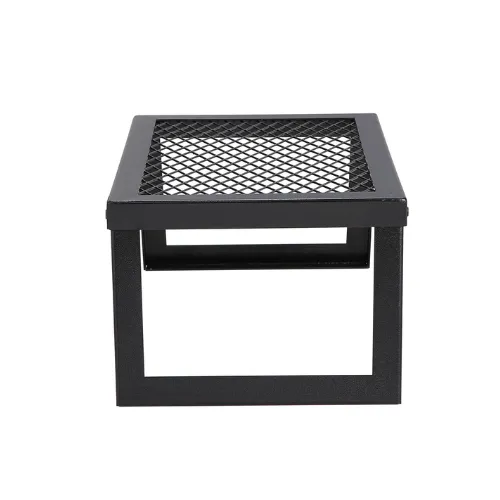 18" Folding Campfire Grill Portable Heavy Duty Steel Mesh Grate