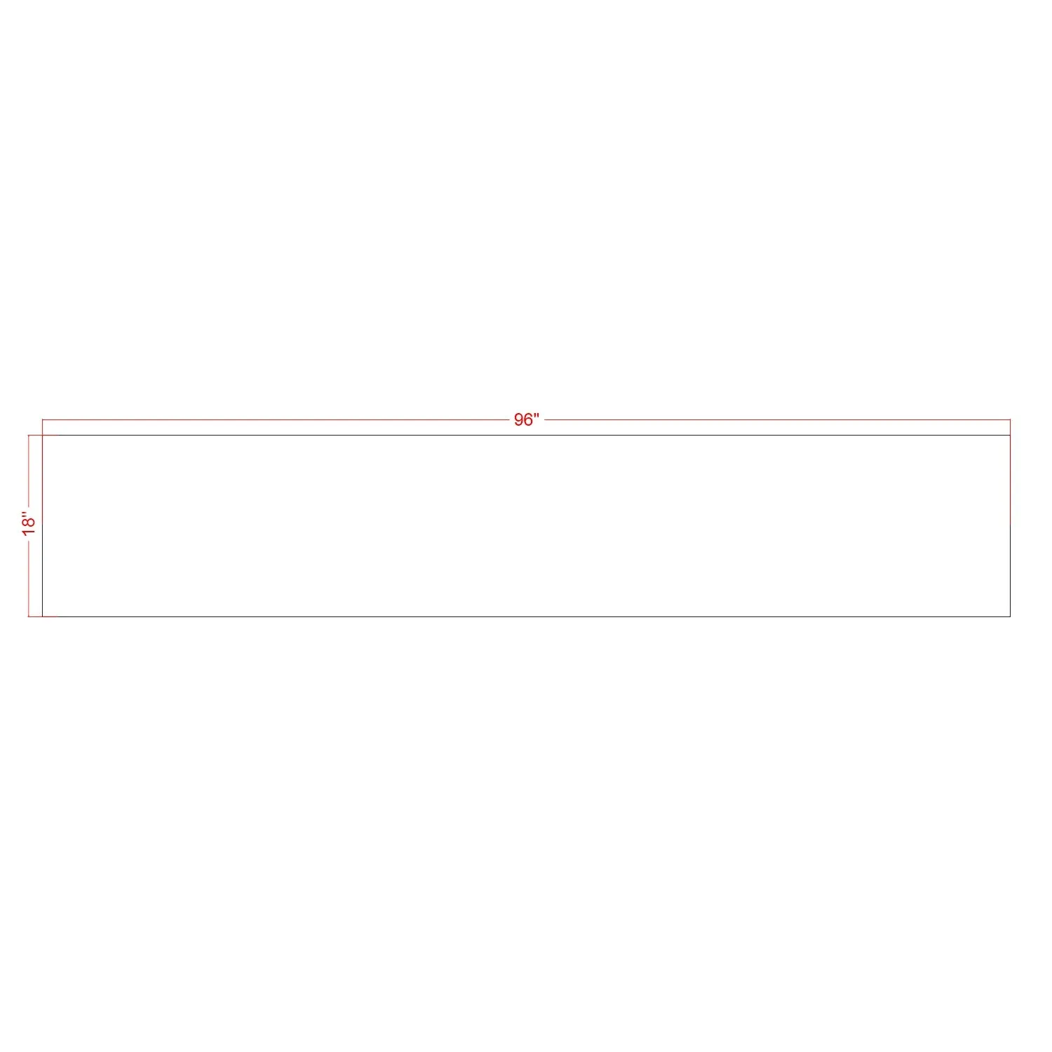 18" x 96" Stencil Material