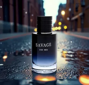 2 Pack Bundle of Savage for Men and Valentine Milano for Men Eau de Parfum Men's Fragrance 3.4oz/100ml, Natural Spray, Long Lasting Perfume for Men
