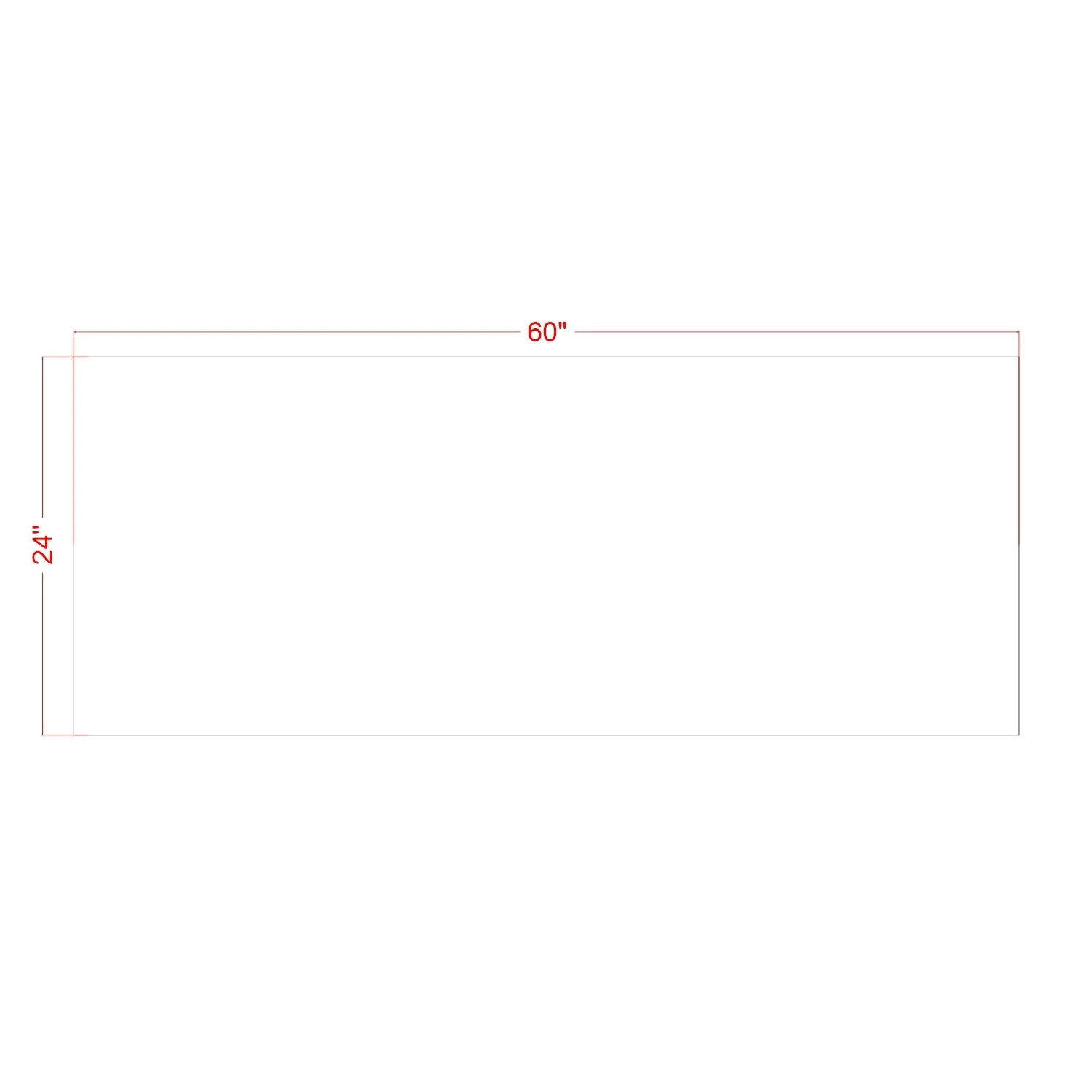 24" x 60" Stencil Material