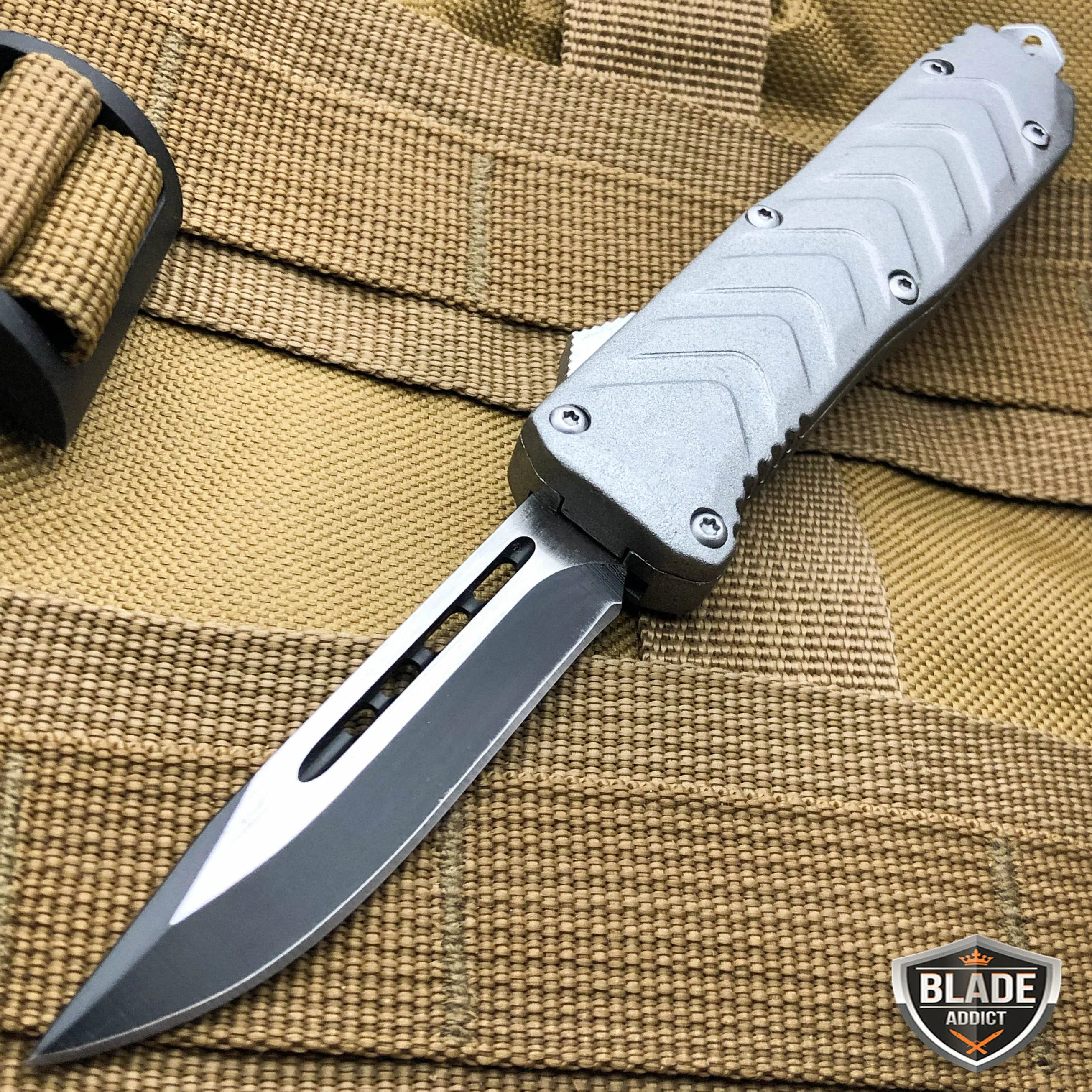 6.75" Blitz Combat Tactical OTF Knife