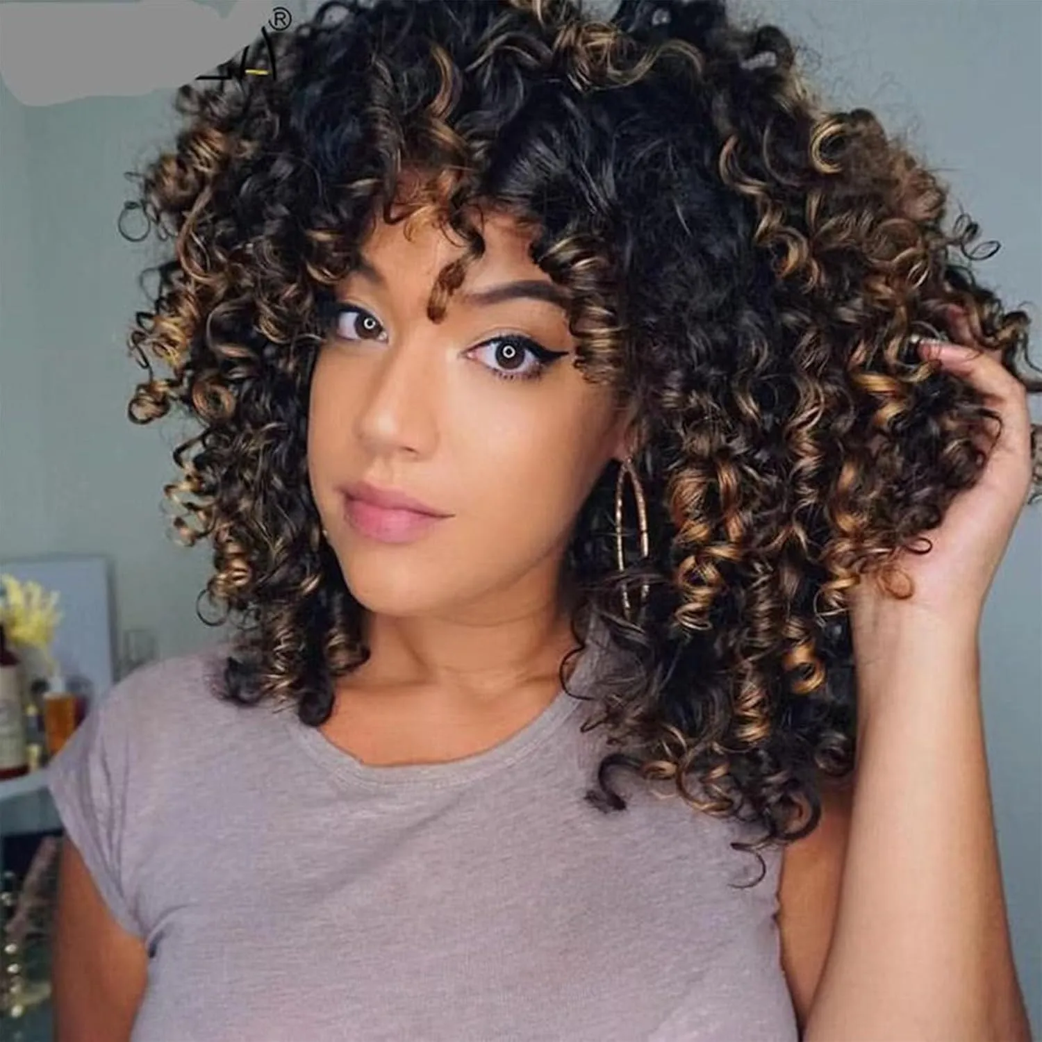 7 Packs GoGo Curl Crochet Hair 10 Inch Short Curly Crochet Hair for Women Water Wave Beach Curl Deep Twist Crochet Braids Synthetic Braiding Hair Extensions (10 Inch, P30)