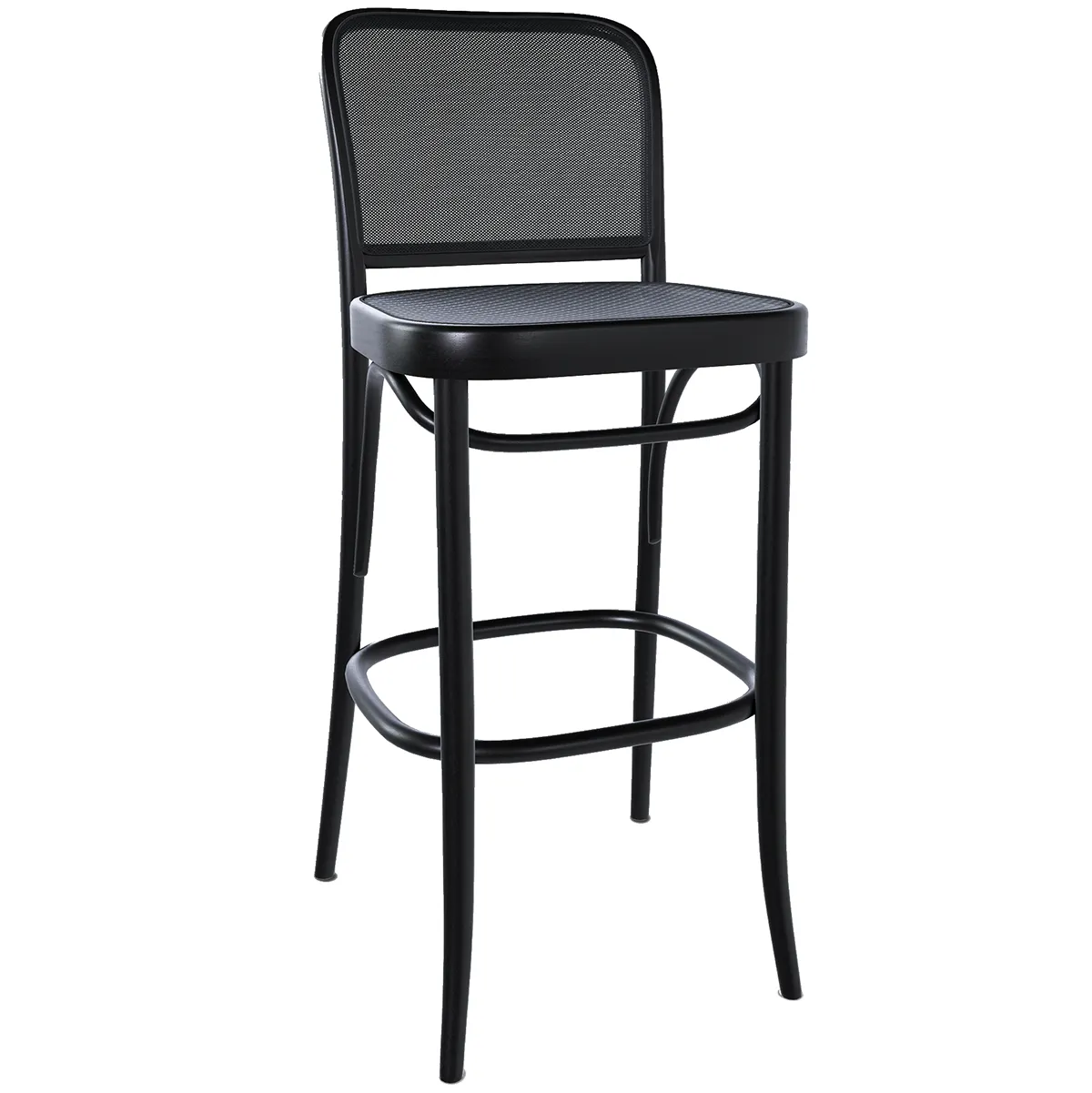 811 Mesh/Cane Barstool