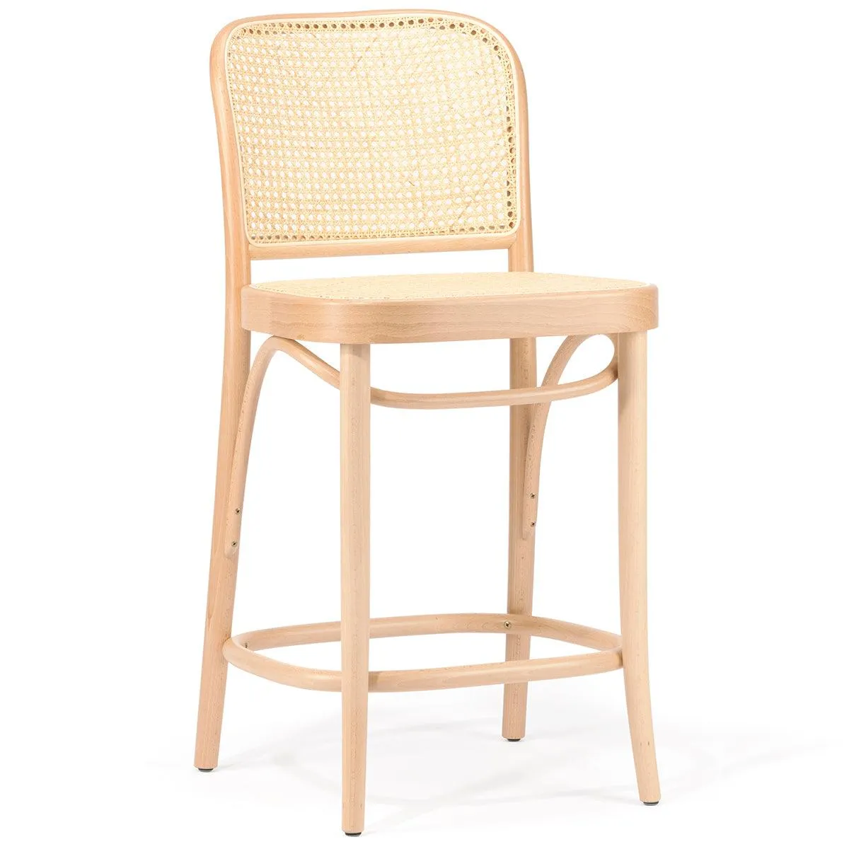 811 Mesh/Cane Barstool