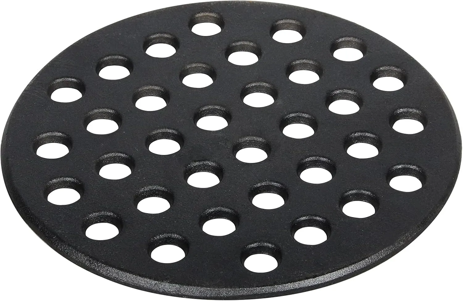 9 Inches BBQ High Heat Cast Iron Charcoal Fire Grate Fits for Large Kamado Grill Green Egg fire Grate and kamado Joe Grill Parts Charcoal Grate Replacement Accessories-9'' LFGC