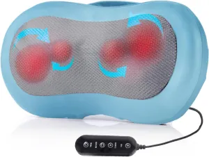 AERLANG Mothers Day Gifts for Mom Cordless Back Massager with Heat, Neck Shoulder Massager with Wireless Remote, 3D Kneading Massage Pillow for Back, Neck, Shoulder, Leg Pain Relief, Birthday Gifts