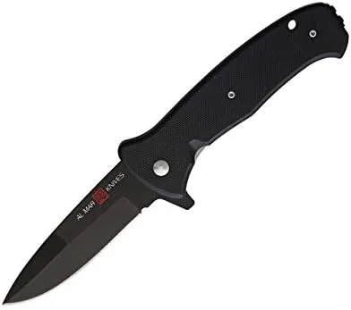 Al Mar SERE 2020 Linerlock Assisted Black/Black Folding Pocket Knife