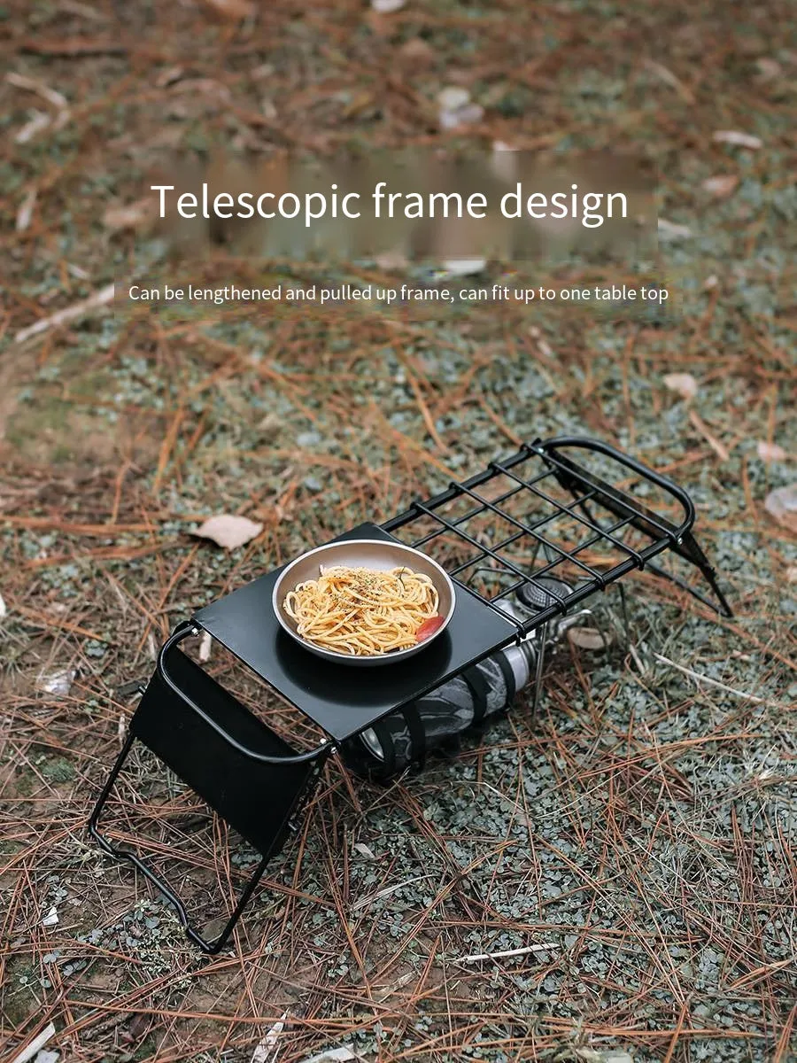 All-in-one collection Table Camping Intuitive Grill Portable 3-in-1 Folding