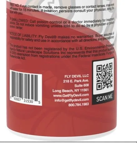 All Natural Biting Fly Spray Insect Repellent for Mosquitoes, Gnats, No-See-Ums, Green Flies, Fleas, Ticks and All Biting Flies - No Deet Formula - Made in USA