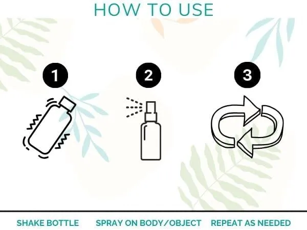 Anti-Bug Spray DEET-Free – Organic, All-Natural Bug Spray Travel Size Made with Nourishing Essential Oils – Bug Repellent for Babies, Kids, Adults, Camping, & More by Mambino Organics, 2.7 Oz