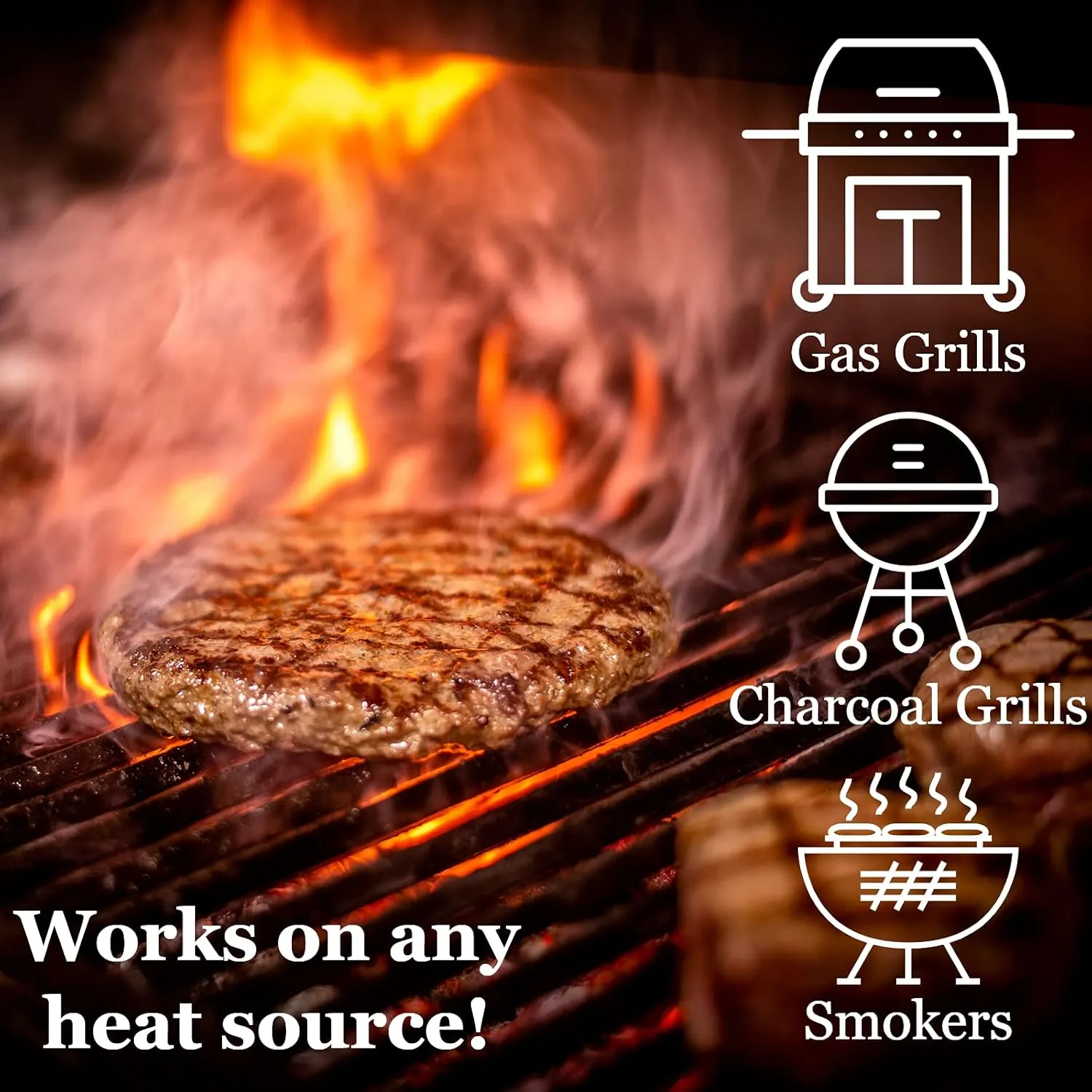 Apple Wood Smoker Chips, Wood Chips for Smokers, Alternative for Charcoal Briquettes Can be Use on Gas, Charcoal Grills, 100% Natural Apple Flavor for Grilling, BBQ, Camping by Mr. Bar-B-Q(1.6 Lb Bag)
