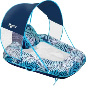 Aqua Pool Chair Float for Adults – Zero Gravity Pool Floats – Multiple Colors/Shapes/Styles – for Adults and Kids Floating