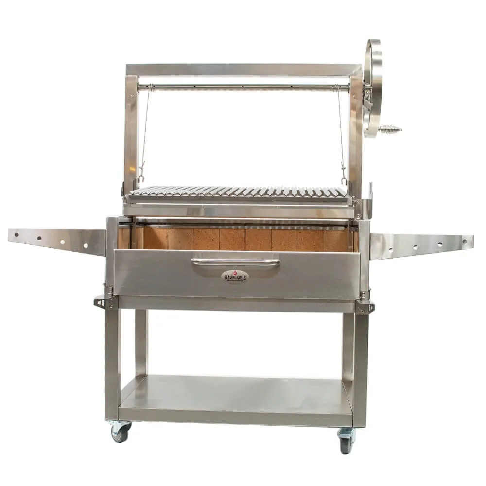 Argentinian Parrilla Grill with Rotisserie 2024