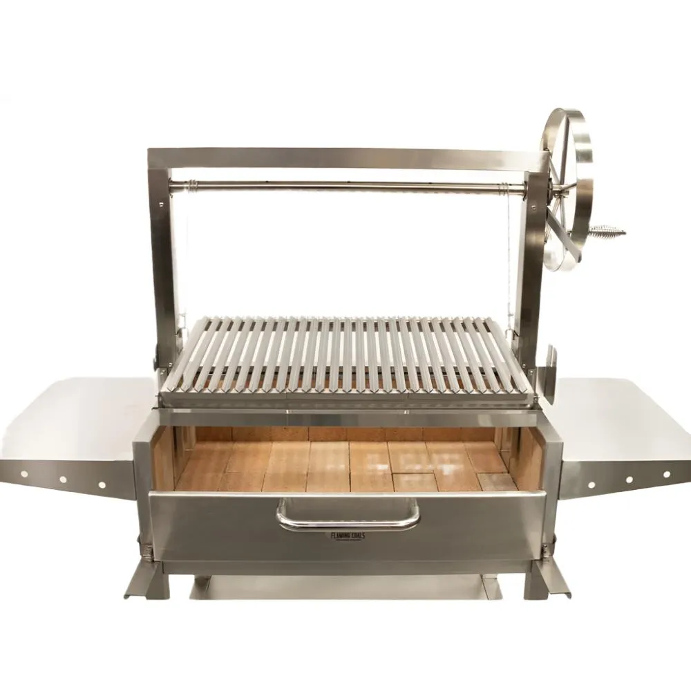 Argentinian Parrilla Grill with Rotisserie 2024