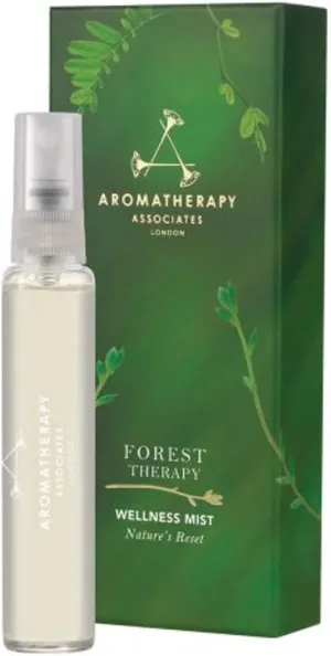 Aromatherapy Associates Forest Therapy Wellness Mist. Body and Linen Spray to Ground and Restore. Made with Pink Pepper, Mediterranean Cypress and Ho Wood Essential Oils (0.34 fl oz)