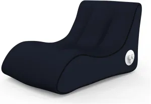 Automatic Inflatable Lounger Air Sofa Chair | Hammock-Portable | 10 Second Rapid Inflation | Waterproof | Anti-Air Leaking | Emergency Charging