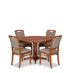 Avondale & Melody Dining Suite Rimu - 1200w (4 pce)
