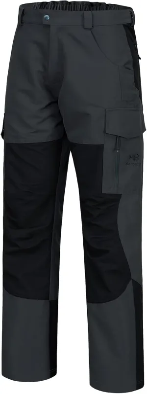 BASSDASH Splice Men’s Waterproof Breathable Hunting Pants Ripstop Camo Fishing Rain Pant