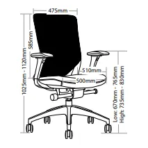 Baxter Mesh Executive Chair