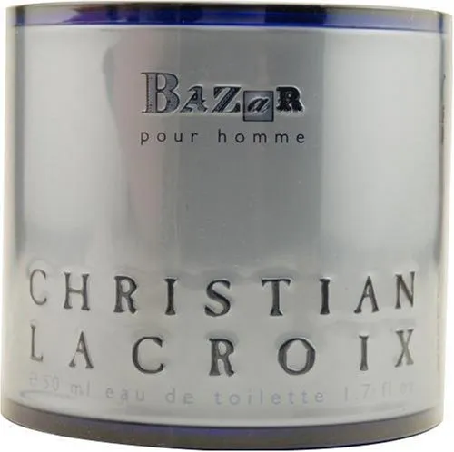 Bazar By Christian Lacroix For Men, Eau De Toilette Spray, 1.7-Ounce Bottle