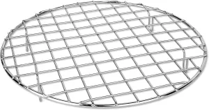 BBQ Accessories Grill Rack - 304 Stainless Steel Baking Cooking Round Rack for Rib Cookie Cakes, 10 Inches…
