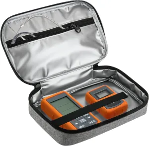 Beautyflier Carrying Case Storage Bag for ThermoPro Wireless Remote Digital Cooking Food Meat Thermometer, Travel Protective Case Box Organizer for ThermoPro TP20, TP829, Etc. Bag Only