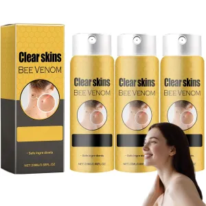 Bee Venom Skin Spray, 3 Packs Bee Venom Soothing Spray for All Skin Types 60ml