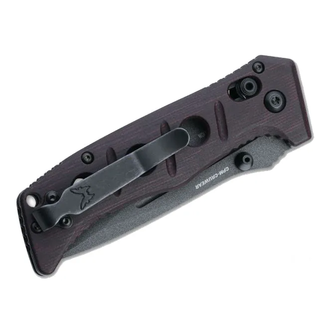 Benchmade 273BK-2201 Mini Adamas Cru-Wear Micarta 3.25" Folding Knife