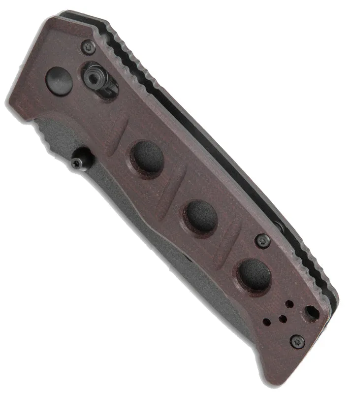 Benchmade 273BK-2201 Mini Adamas Cru-Wear Micarta 3.25" Folding Knife