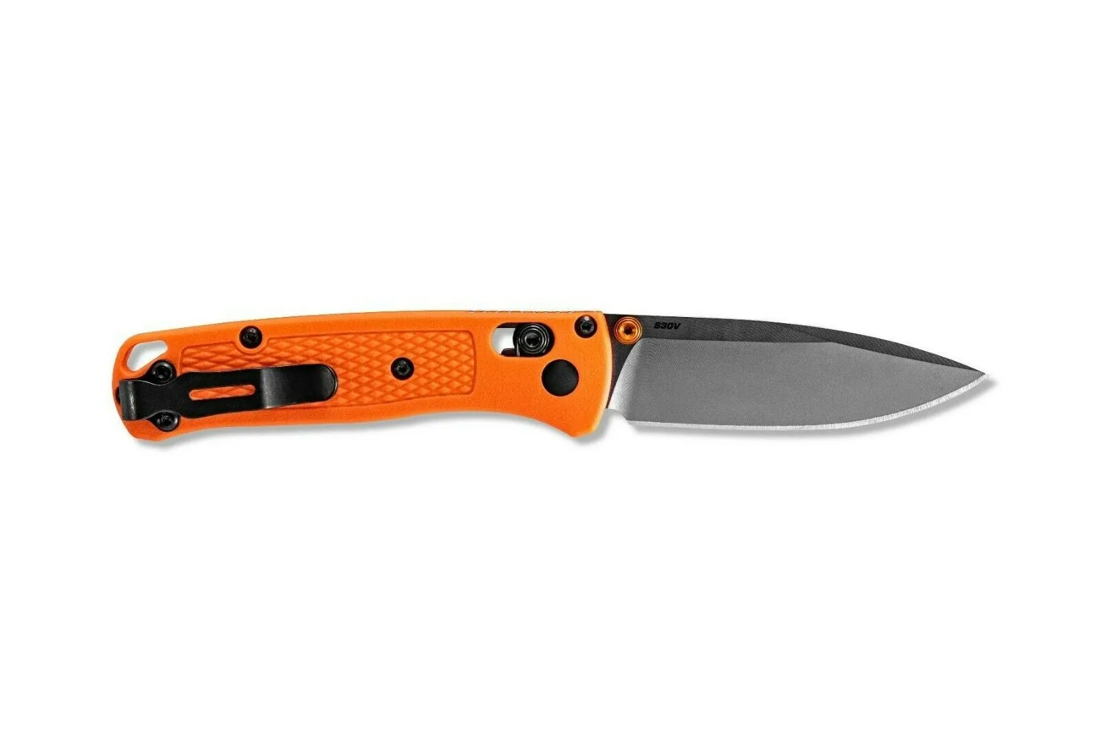 Benchmade Mini Bugout 533 Orange Drop Point 2.82" Folding Pocket Knife