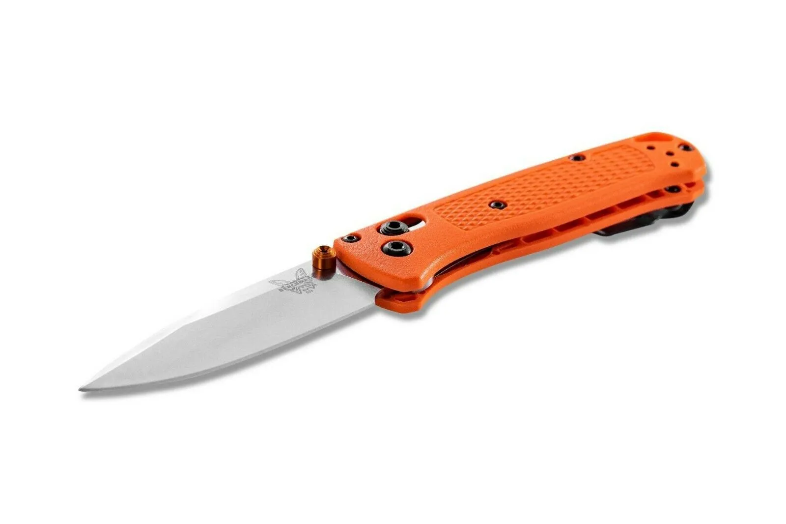 Benchmade Mini Bugout 533 Orange Drop Point 2.82" Folding Pocket Knife