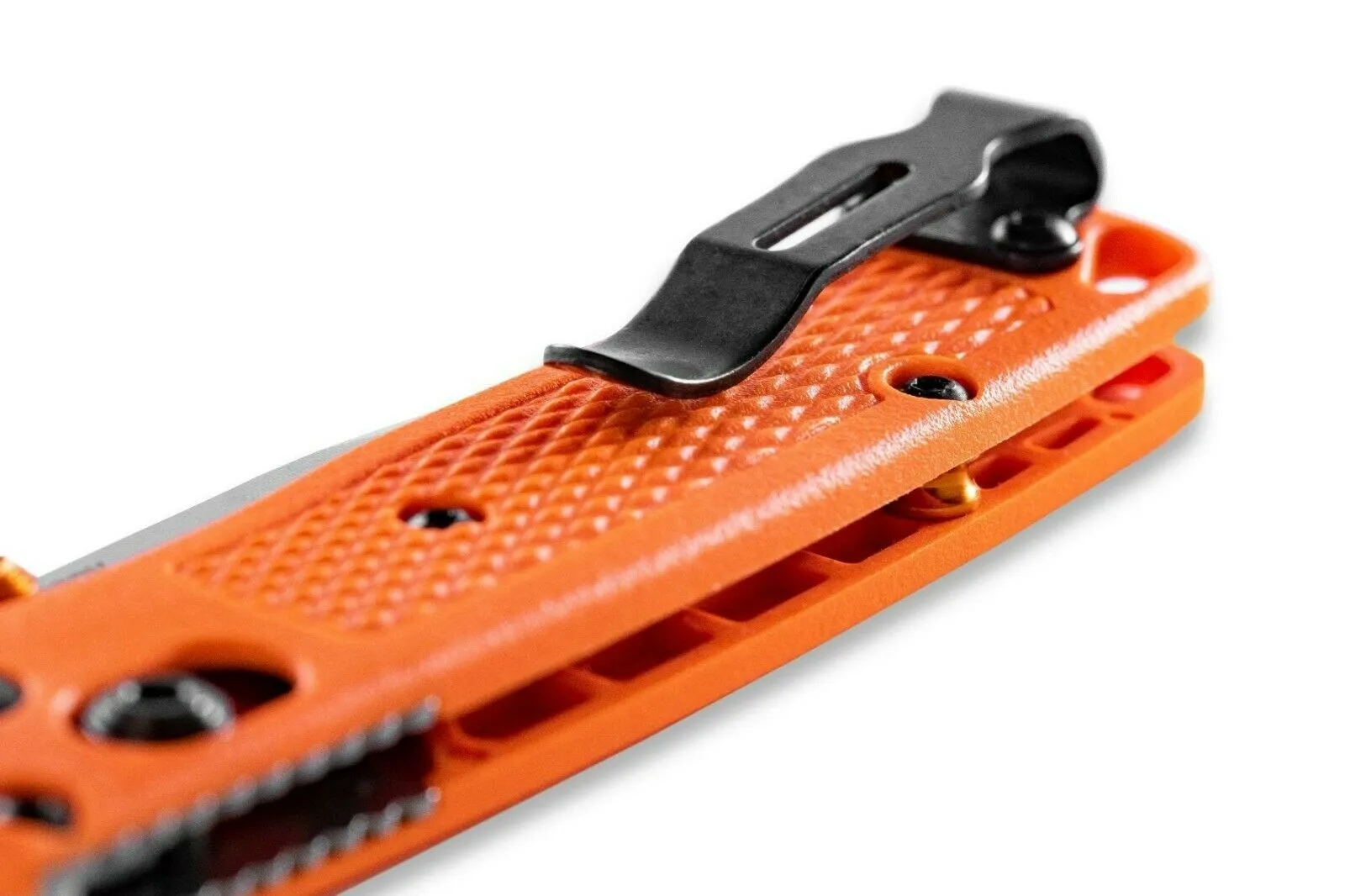 Benchmade Mini Bugout 533 Orange Drop Point 2.82" Folding Pocket Knife