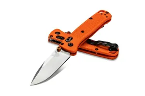 Benchmade Mini Bugout 533 Orange Drop Point 2.82" Folding Pocket Knife