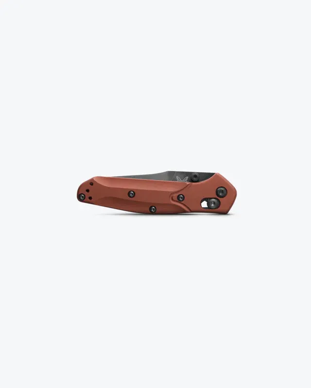Benchmade Mini Osborne Burnt Copper Aluminum 2.92" Plain Edge Folding Pocket Knife (945BK-03)