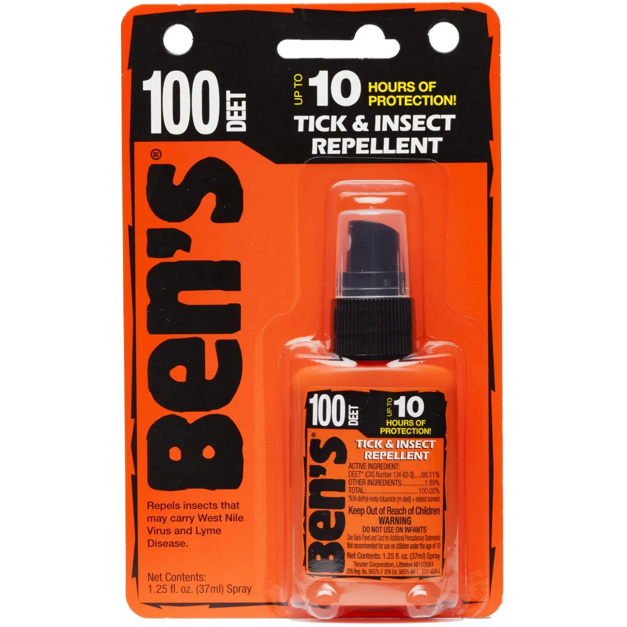 Ben's® 100 Tick and Insect Repellent Pump Spray