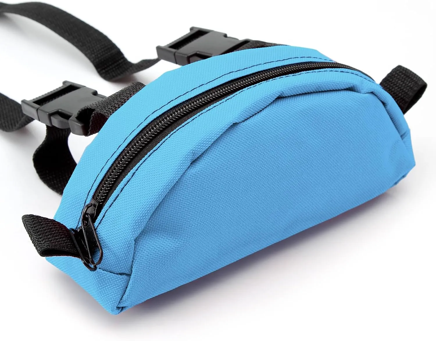 Bloomoak Phone Pommel Saddle Bag for Horse, Durable Saddle Sack for Trail Riding, Water Resistant Saddle Pouch for Holding Riding Gear (Sky Blue)