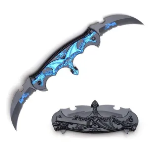 Blue Double Bladed Dragon