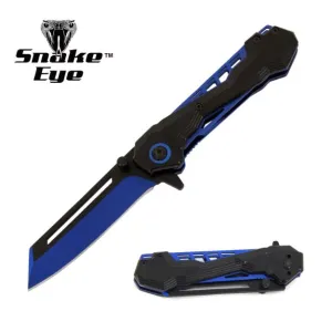 BLUE/BLACK STRAIGHT BLADE