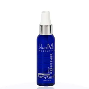 blueMax Daily Refresher - Safe for Hair Extensions, Weaves and Wigs - Salon Formula Leave-in Conditioner - UNSCENTED