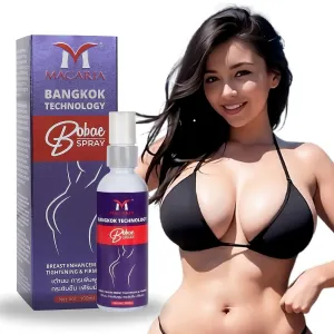 Bobae Brazilian Breast Spray Oil | Bust Tightening Shape & Size up Toning Firming Massage Cream larger Breast Enhancement Gel bigger Brazilian Boobs Women enlargement cream for quick Fast growth