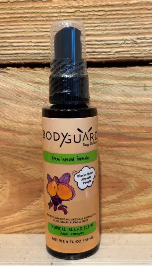 Bodyguard Small [2oz.]  BODYGUARD BUGSPRAY   (Tropical Island scent)