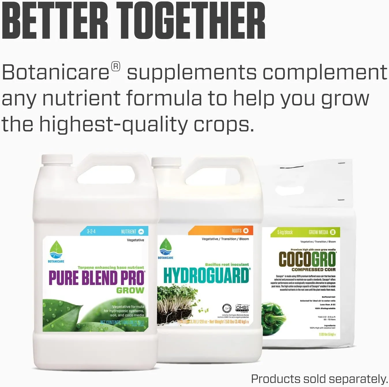 Botanicare Cal-Mag Plus, A Calcium, Magnesium, and Iron Plant Supplement, Corrects Common Plant Deficiencies, Add to Water or Use as a Spray, 2-0-0 NPK, 1-Gallon