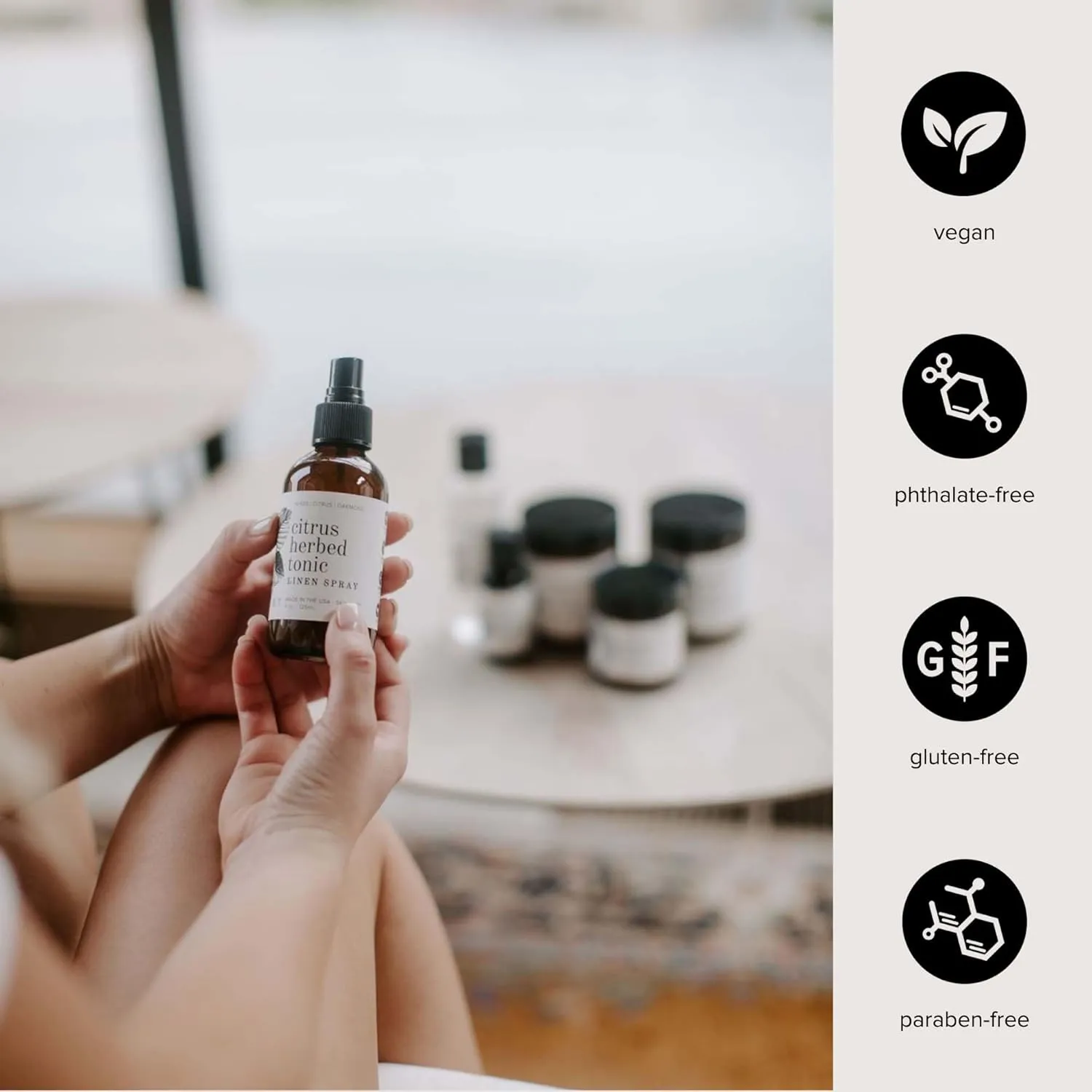 BROKEN TOP Organic Linen & Room Spray (Citrus Herbed Tonic)