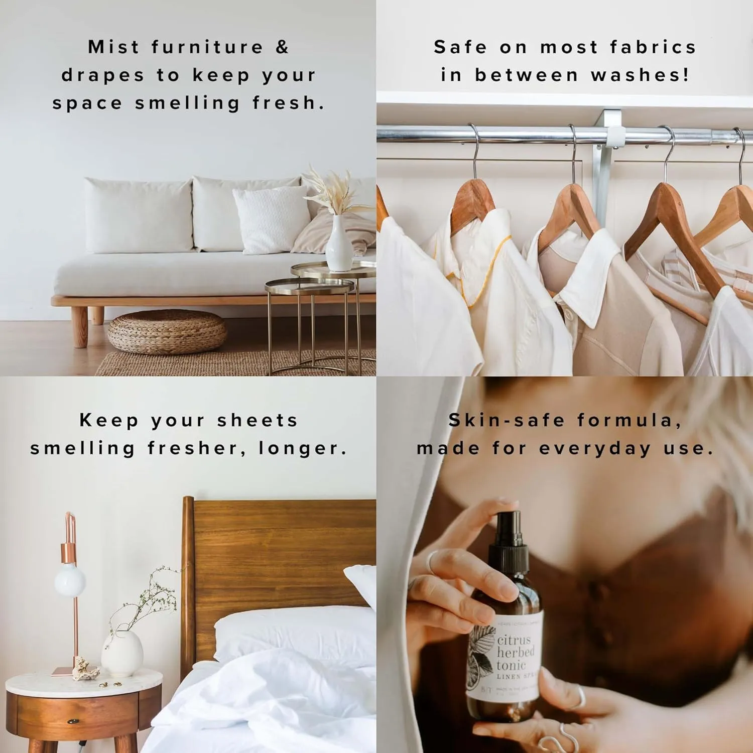BROKEN TOP Organic Linen & Room Spray (Citrus Herbed Tonic)