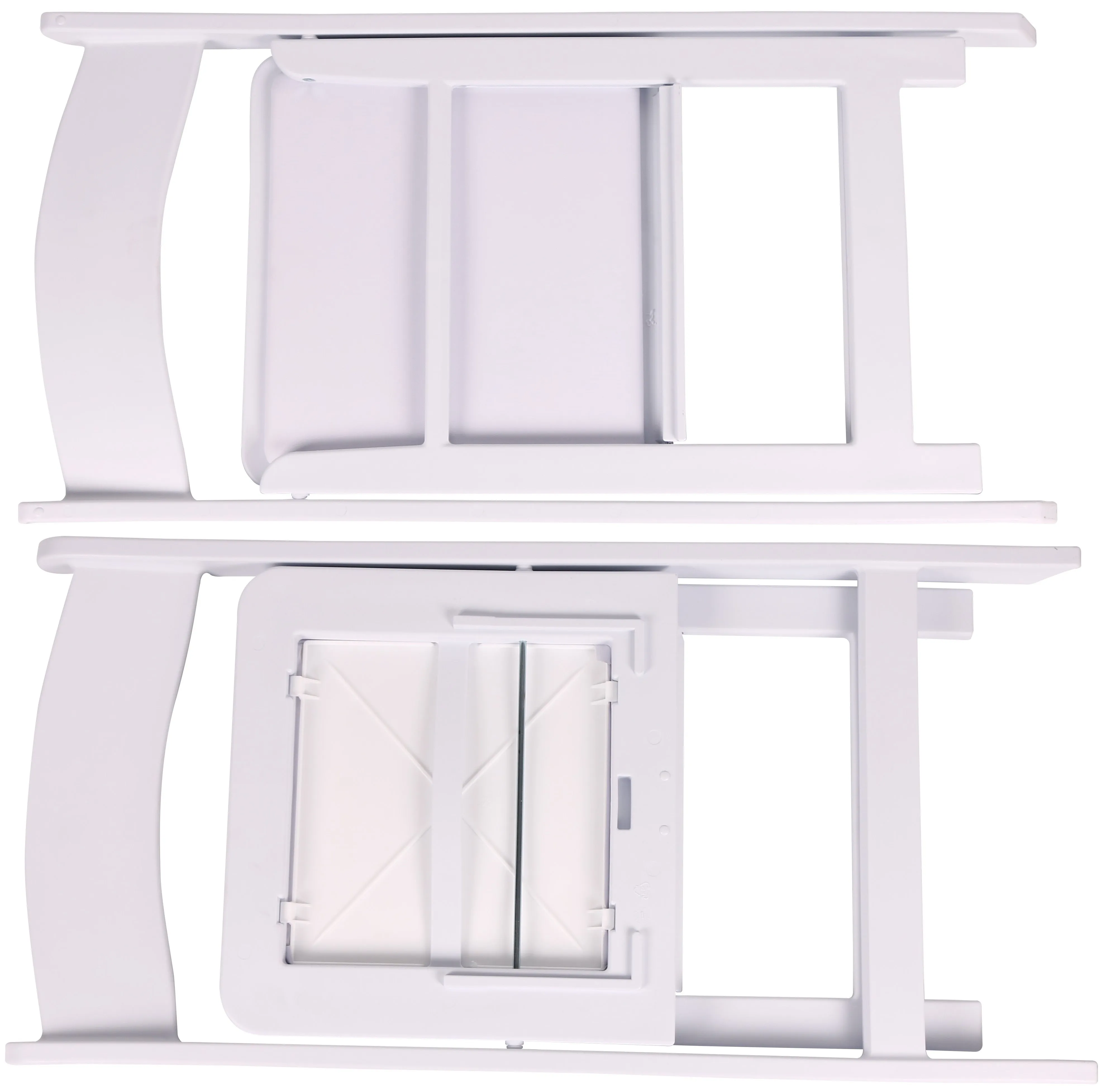 BTExpert Resin Folding Chair Vinyl Padded Seat Indoor Outdoor lightweight Set for Home Event Party Picnic Kitchen Dining Church School Weddings White Set of 20