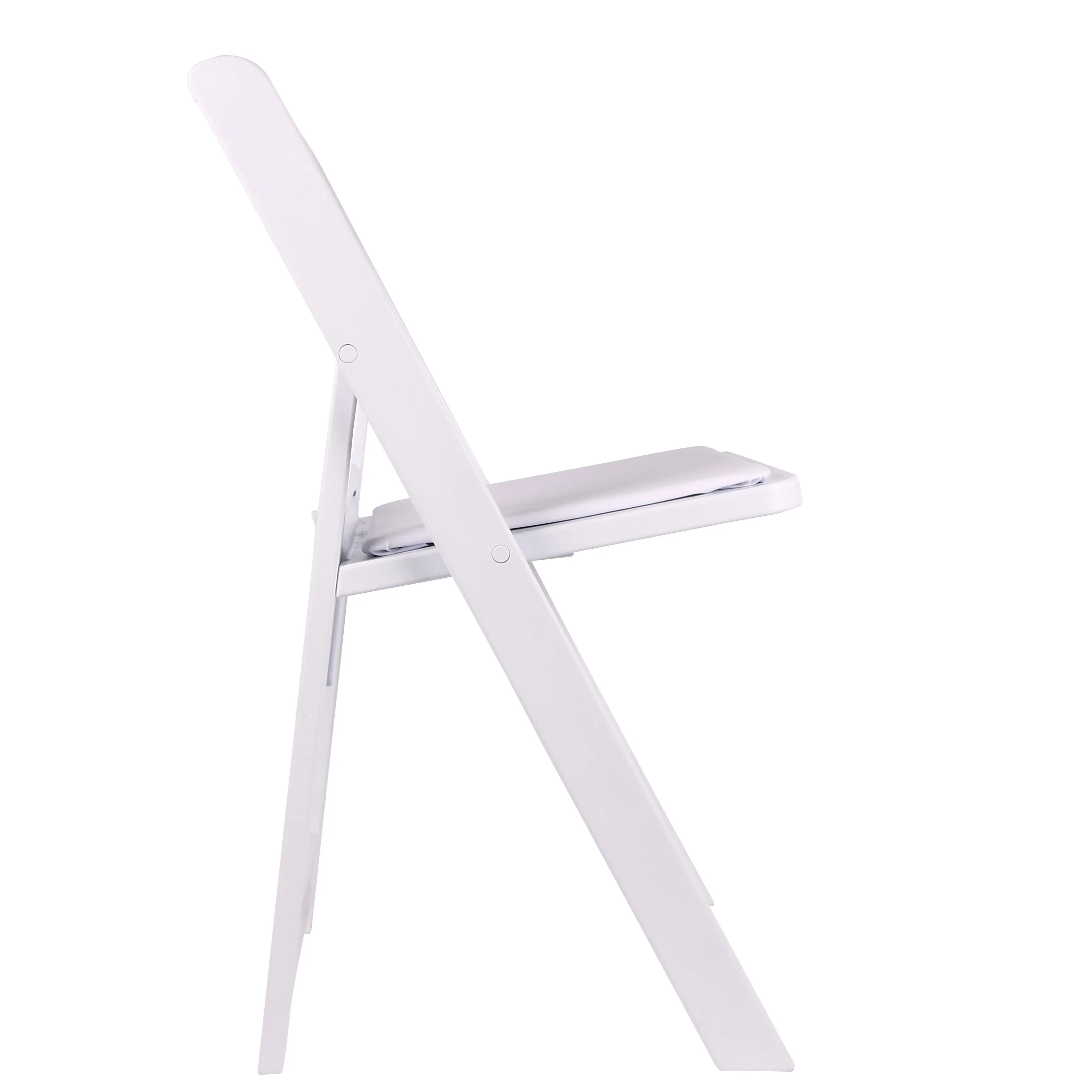 BTExpert Resin Folding Chair Vinyl Padded Seat Indoor Outdoor lightweight Set for Home Event Party Picnic Kitchen Dining Church School Weddings White Set of 20