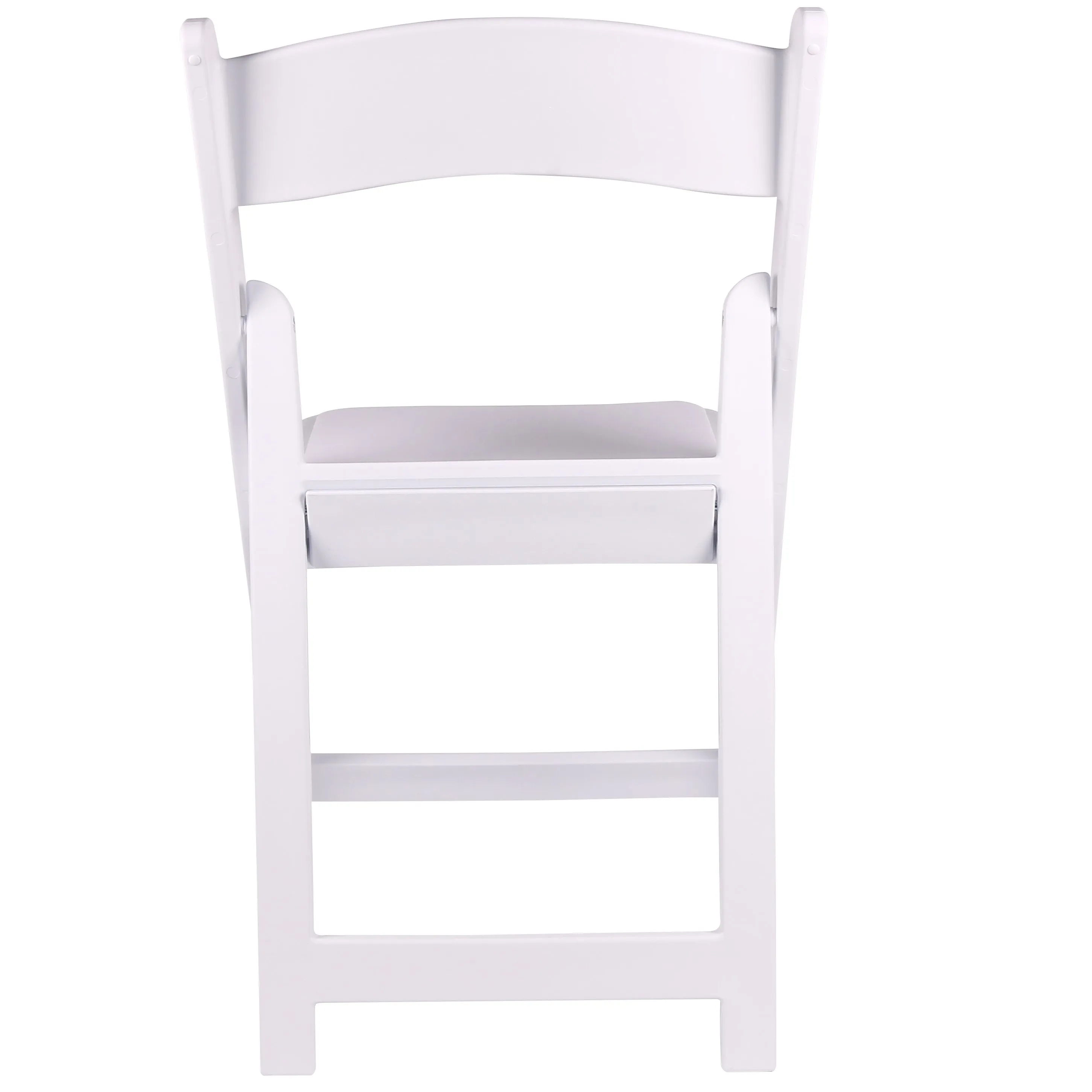 BTExpert Resin Folding Chair Vinyl Padded Seat Indoor Outdoor lightweight Set for Home Event Party Picnic Kitchen Dining Church School Weddings White Set of 20